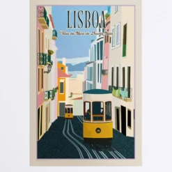 Affiche "Lisboa"