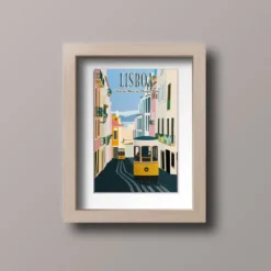 Affiche "Lisboa"