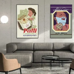 Affiche "Stick creme"