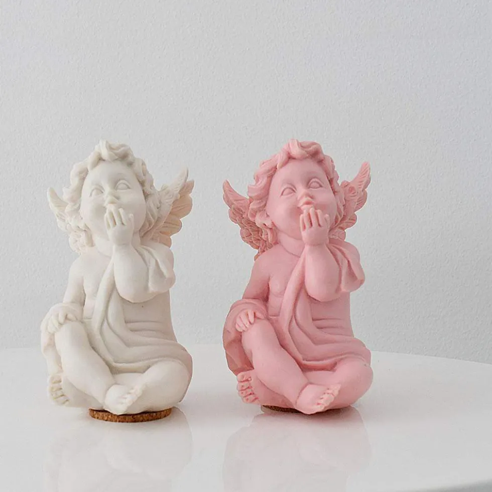 Ange décoratif parfumé - Rose