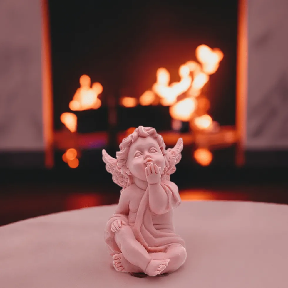 Ange décoratif parfumé - Rose