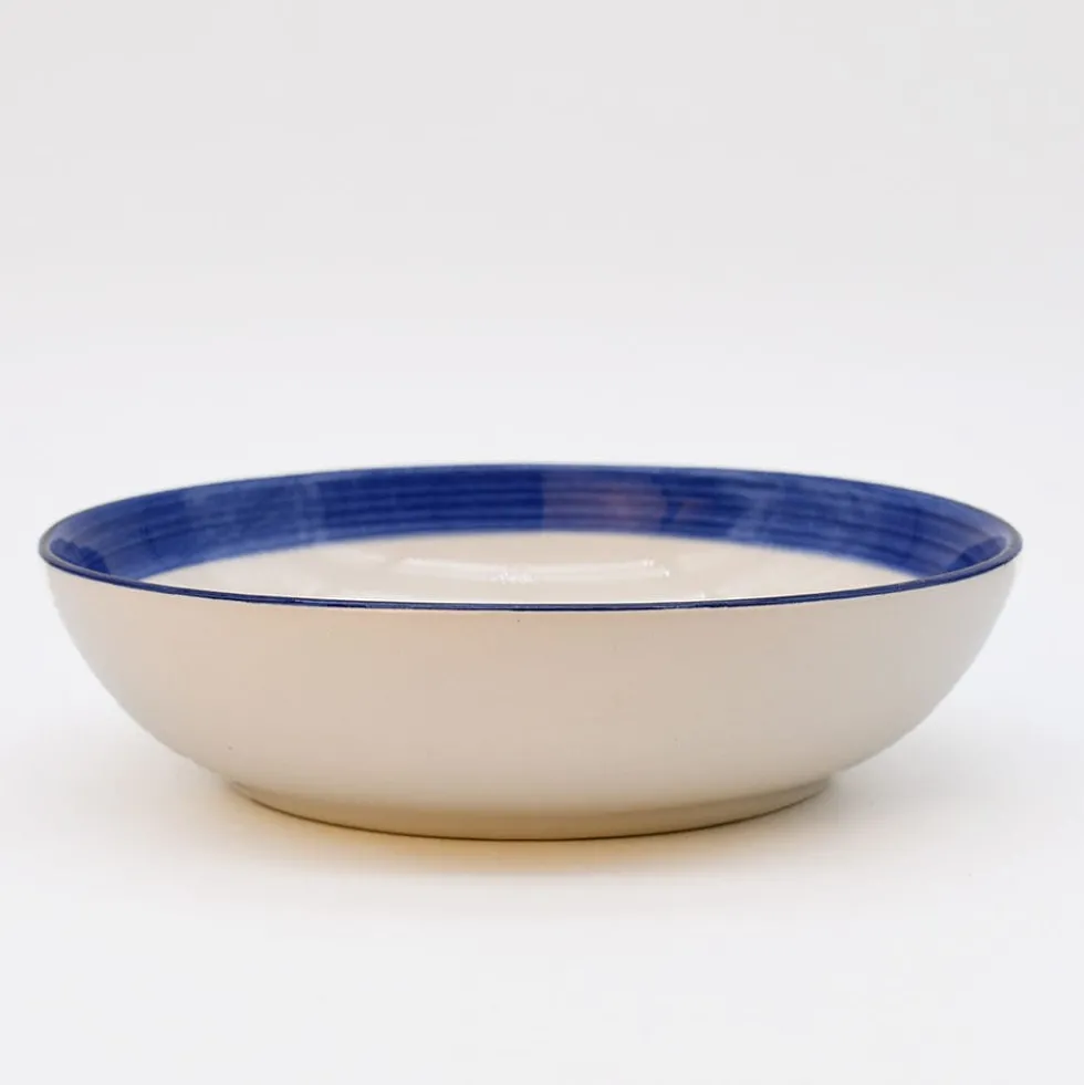 Assiette creuse en céramique "Brasão" - Bleu