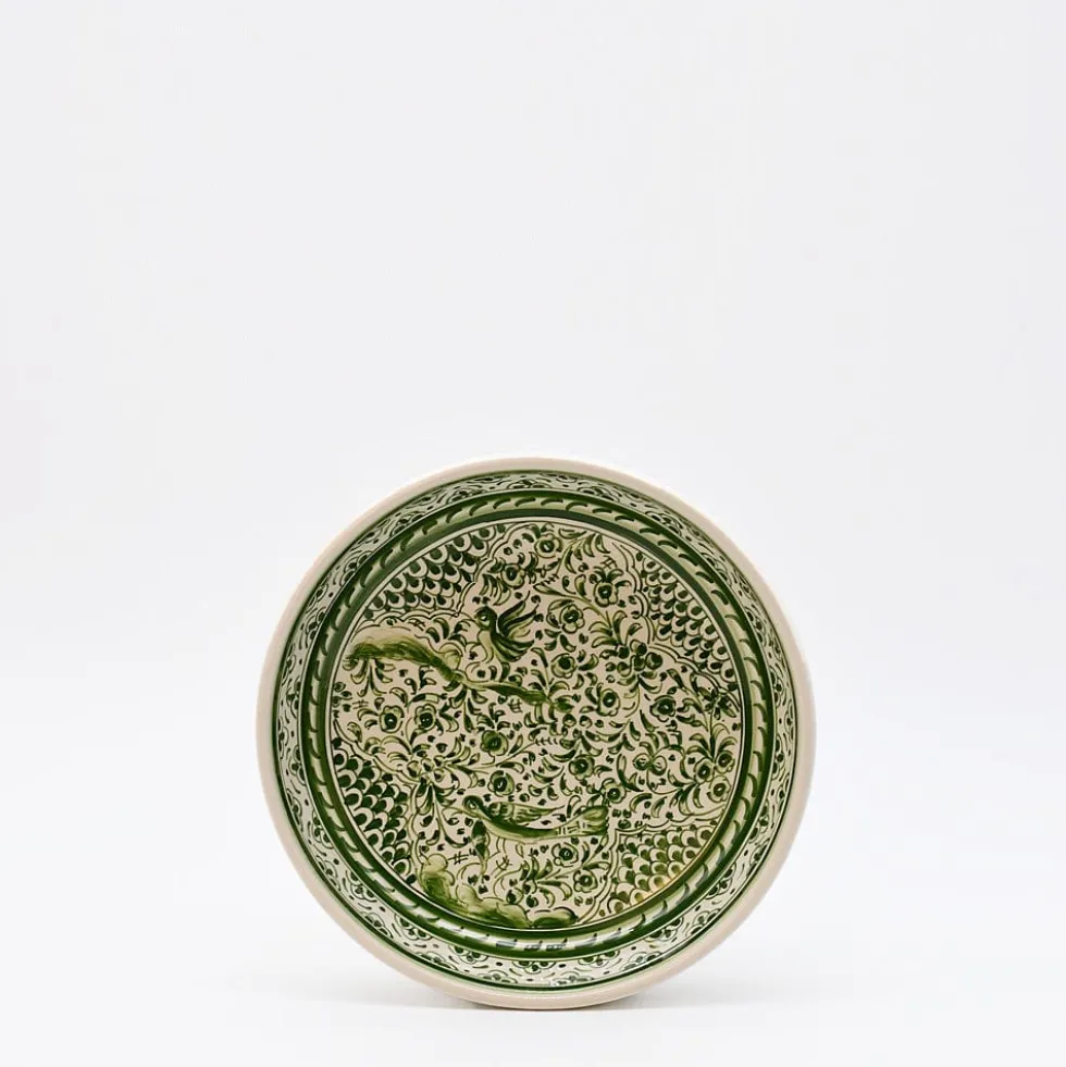 Assiette creuse en céramique de Coimbra - 20cm