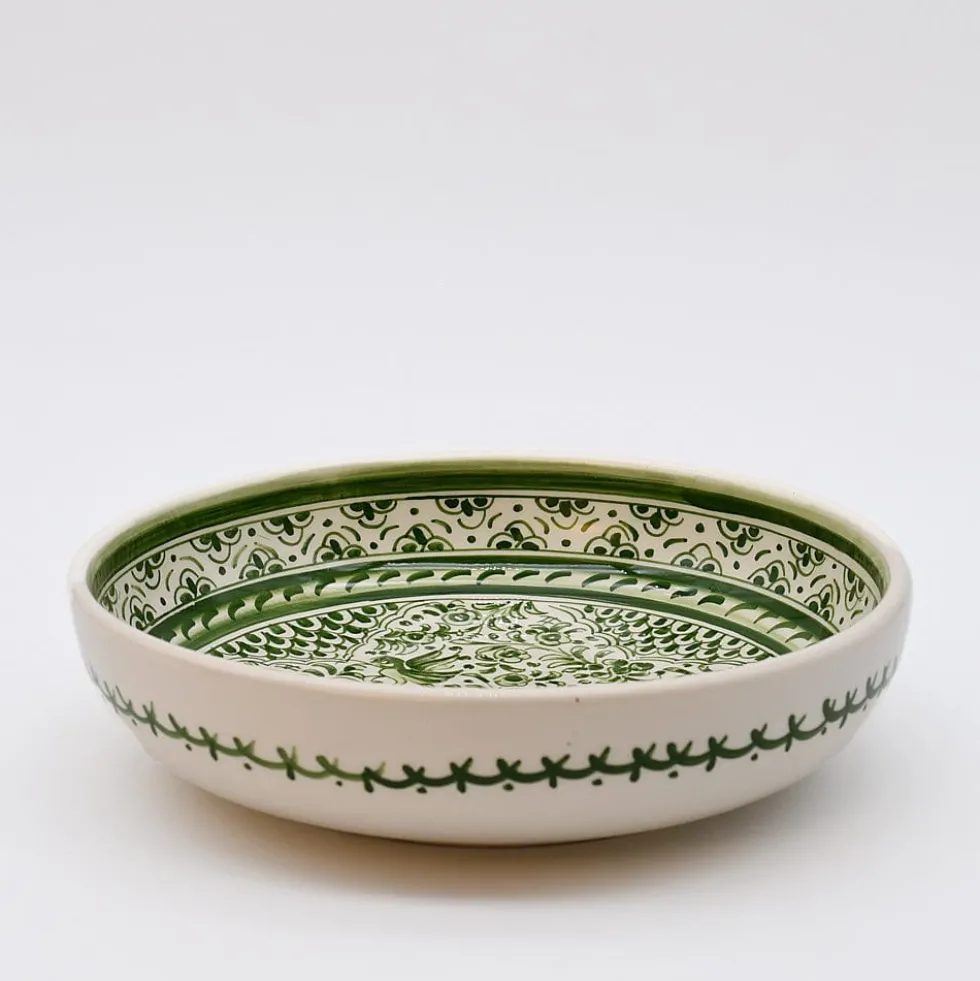 Assiette creuse en céramique de Coimbra - 20cm