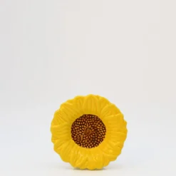 Assiette creuse en forme de Tournesol - 14cm