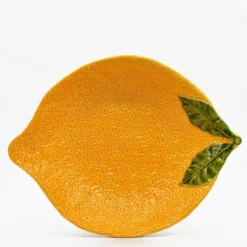Assiette creuse en forme d'orange - 27cm