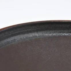 Assiette creuse en grès