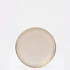 Assiette creuse en grès 21cm