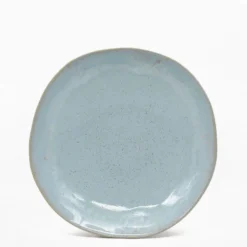 Assiette creuse en grès "Eivissa" 23cm - Bleue
