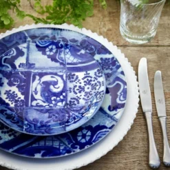 Assiette creuse en grés 
