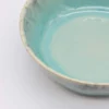 Assiette creuse en grès "Madeira" 19cm - Vert