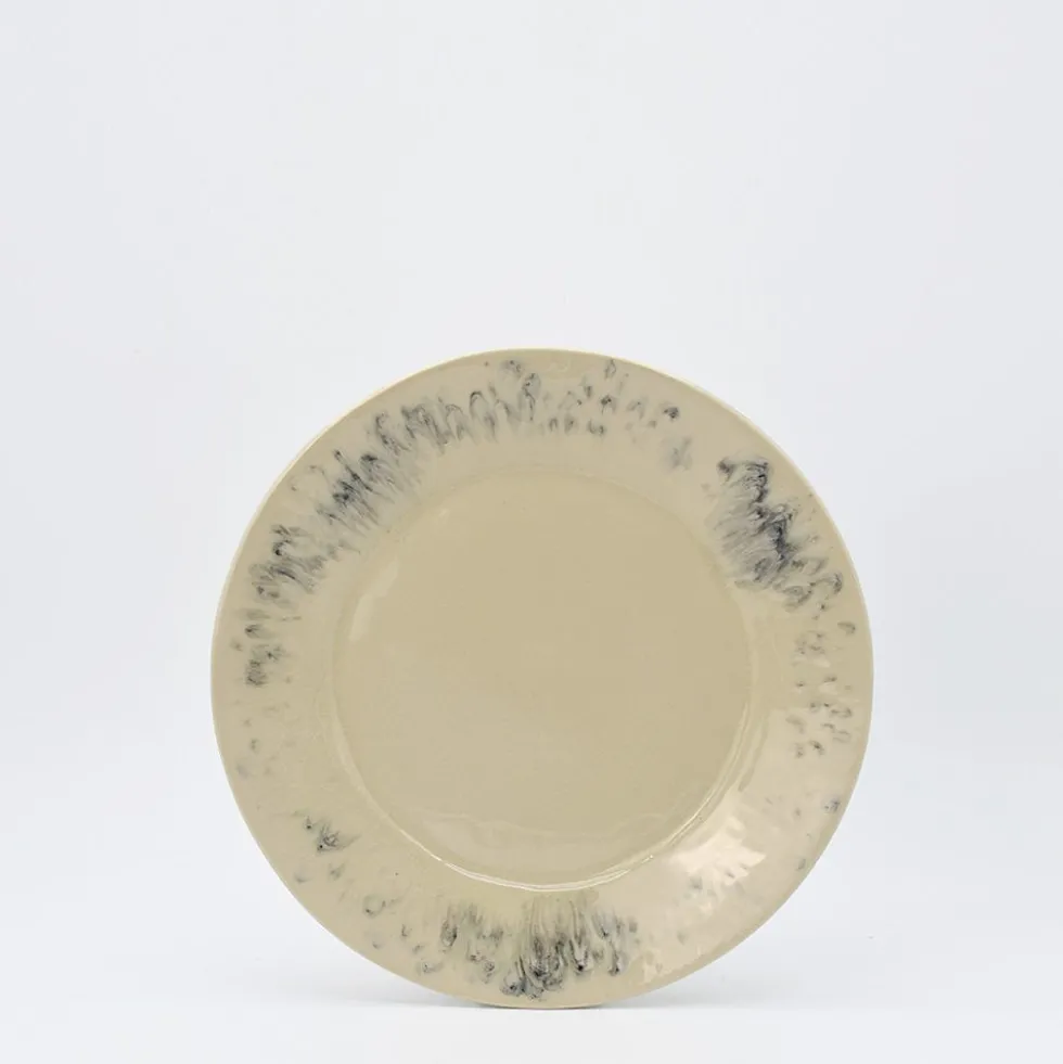 Assiette creuse en grès "Madeira" 19cm - Crème