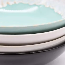 Assiette creuse en grès