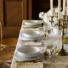 Assiette creuse en porcelaine "Resonance"