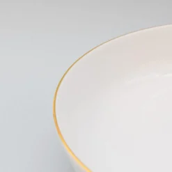 Assiette creuse en porcelaine "Resonance"