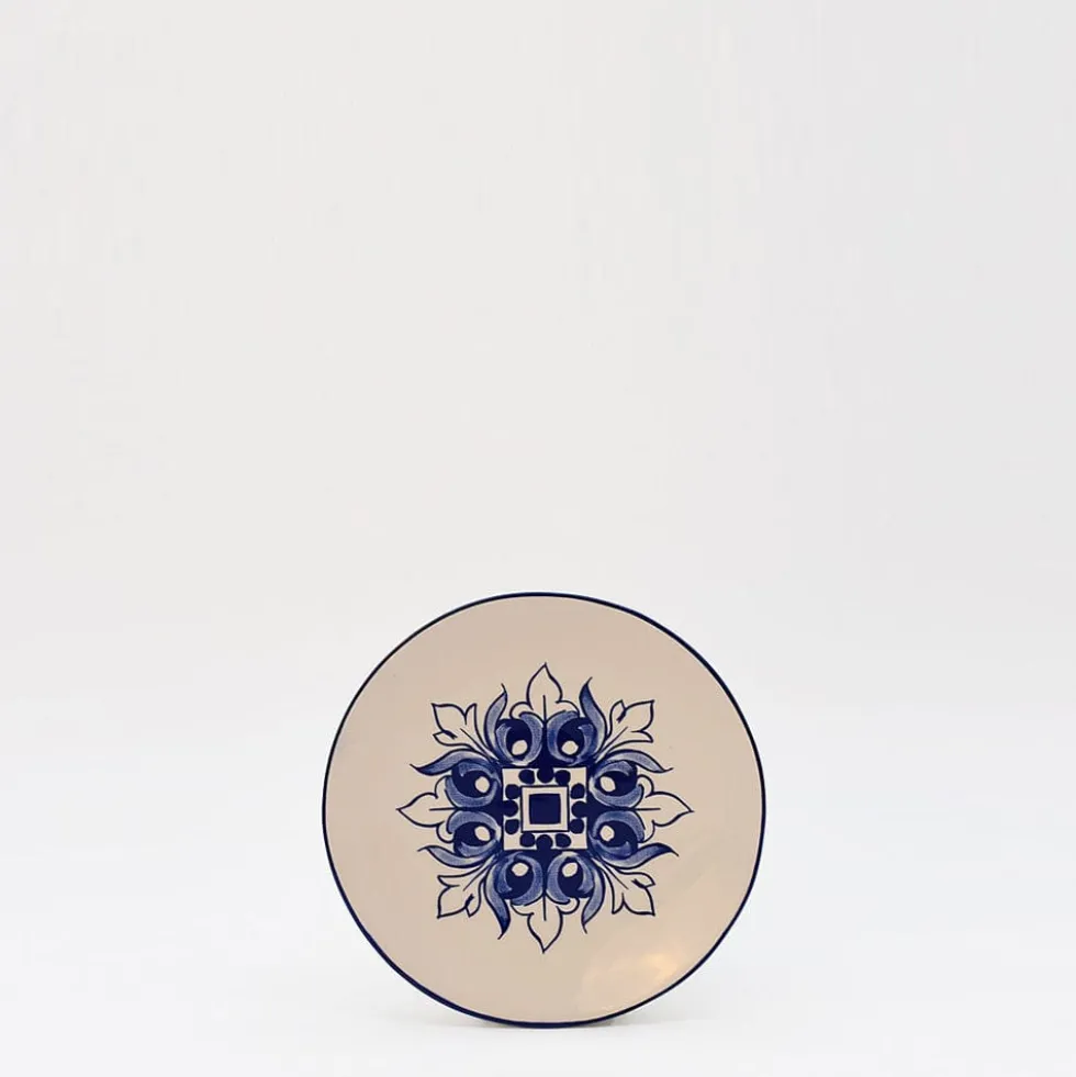 Assiette en céramique "Brasão" 12cm - Bleu