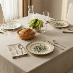 Assiette en céramique "Brasão" 27cm - Verte