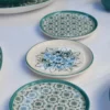 Assiette en céramique "Brasão" 12cm - Verte