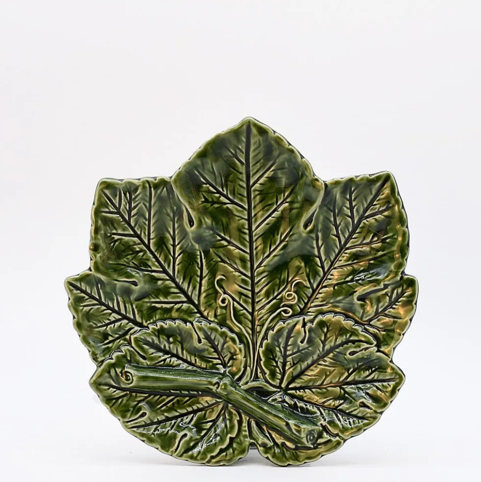 Assiette en céramique "Folha de Parra" - 25cm