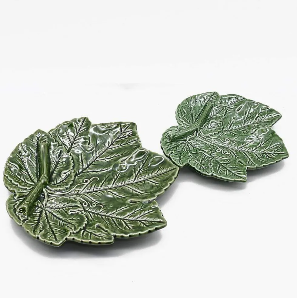 Assiette en céramique "Folha de Parra" - 25cm