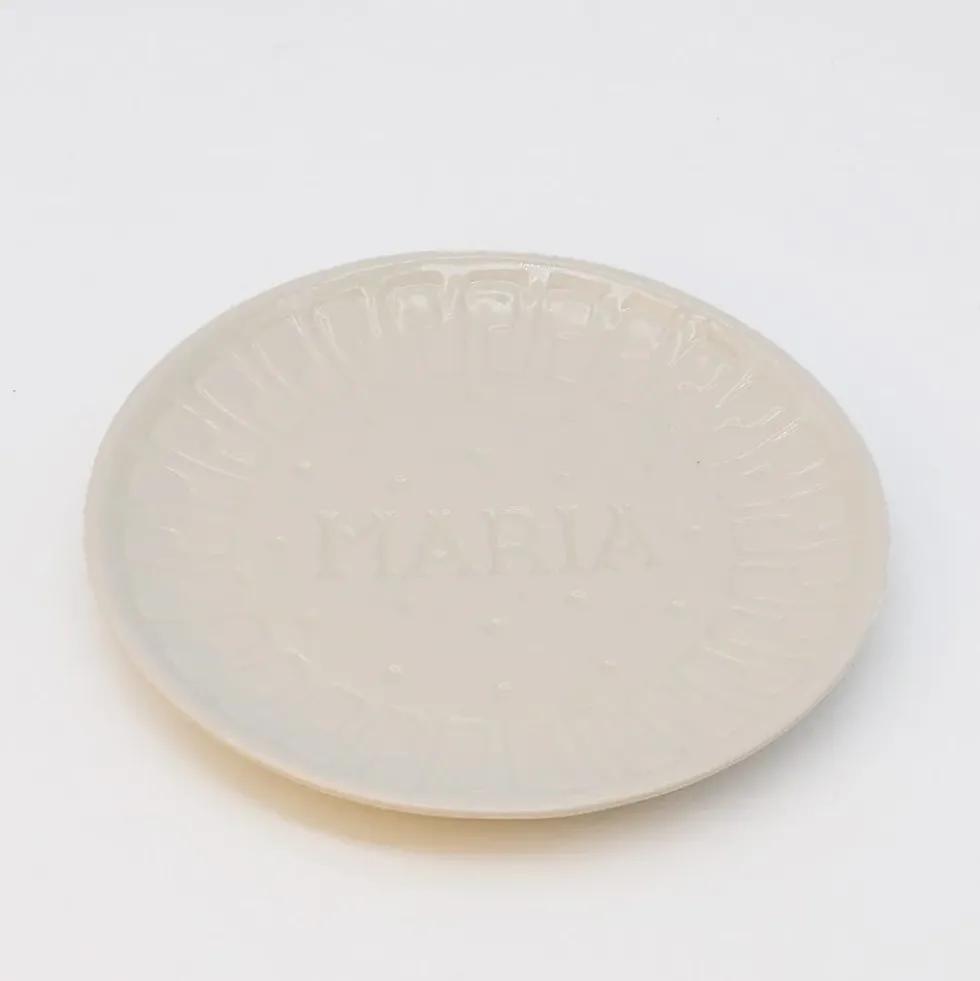 Assiette en céramique "Maria" - Beige