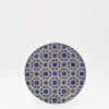 Assiette en céramique "Padrão" 20cm - Bleu