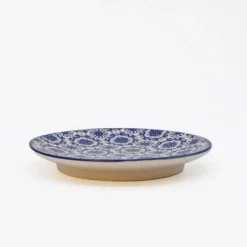 Assiette en céramique "Padrão" 12cm - Bleu