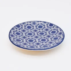 Assiette en céramique "Padrão" 12cm - Bleu