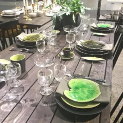 Assiette en grés 