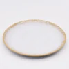 Assiette en grès "Amazonia" Blanche - 30cm