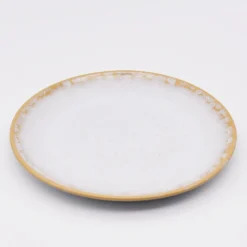 Assiette en grès "Amazonia" Blanche - 30cm