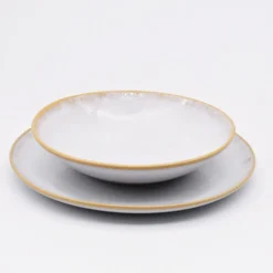 Assiette en grès 