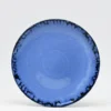 Assiette en grès "Amazonia" Bleue - 30cm