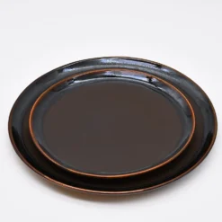 Assiette en grès "Café" - 29cm