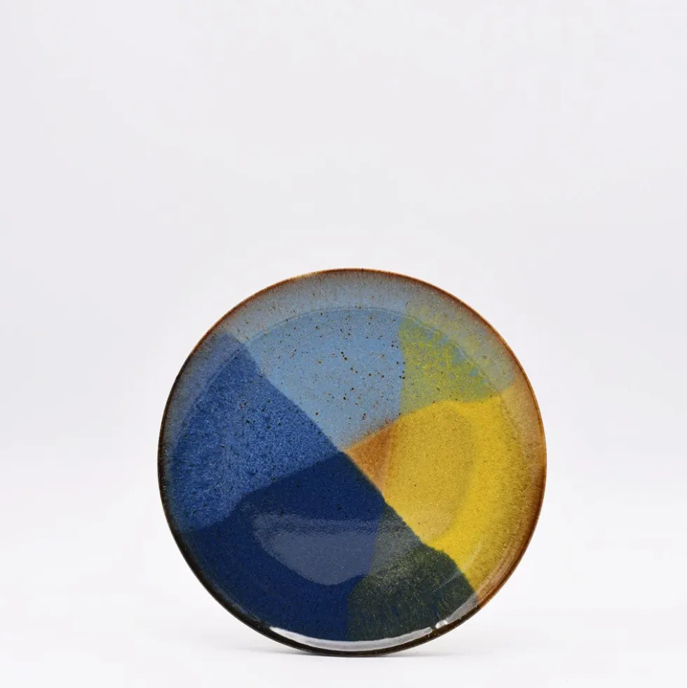 Assiette en grès "Corals" - 21cm