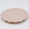 Assiette en grès fin "Rosa" 28cm - Rose