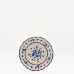 Assiette en grès fin "Vila" 17cm - Blanc