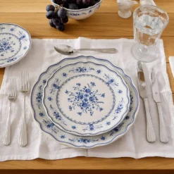Assiette en grès fin "Vila" 17cm - Blanc