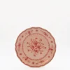 Assiette en grès fin "Vila" 21cm - Rose