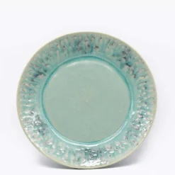 Assiette en grès "Madeira" 28cm - Verte