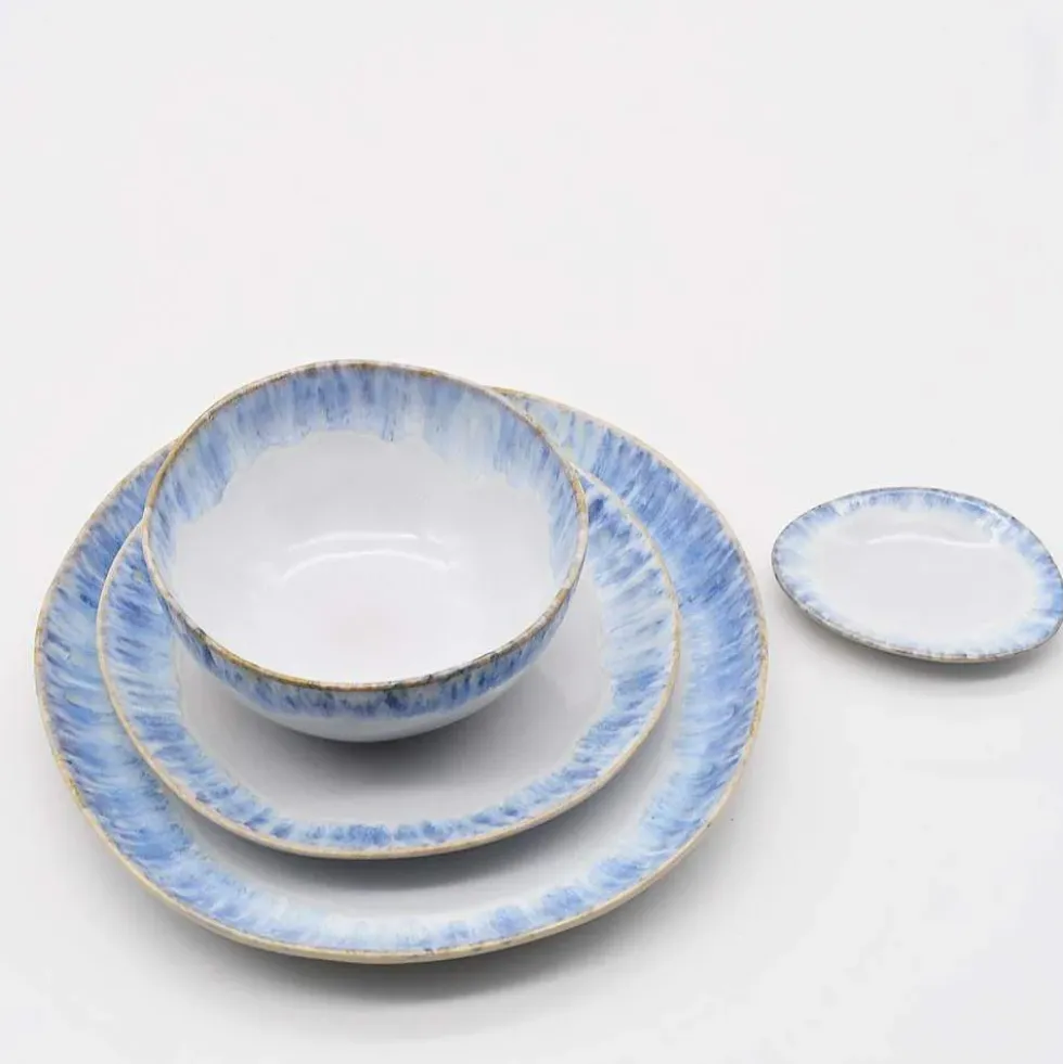 Assiette en grès ovale "Brisa" 12cm