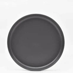 Assiette en grès “Pacifica" - Anthracite - 27cm
