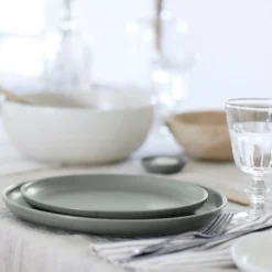 Assiette en grès “Pacifica