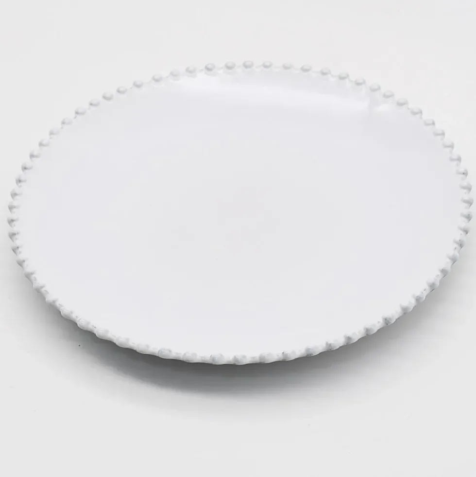 Assiette en grès "Pearl" - 28cm