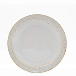 Assiette en grès "Taormina" 27cm - Blanche