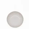 Assiette en grès "Taormina" 21cm - Blanche