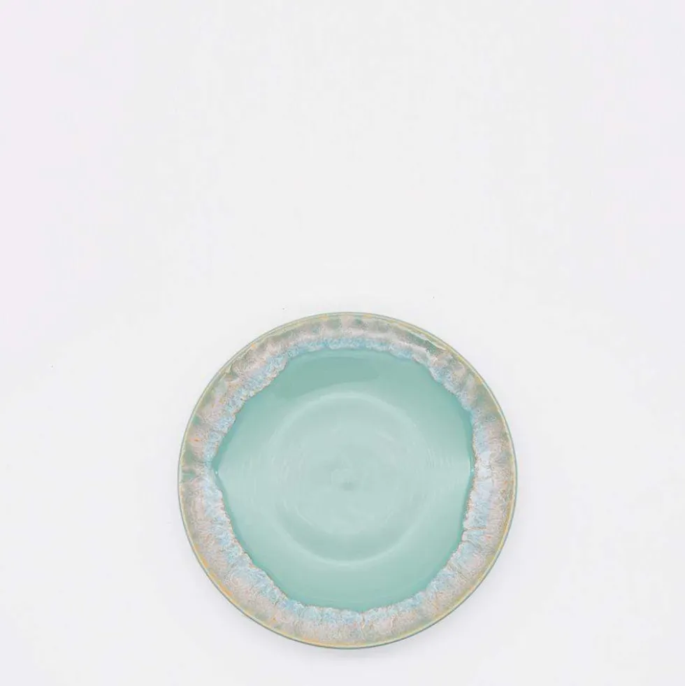 Assiette en grès "Taormina" 17cm - Verte