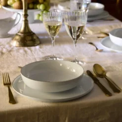 Assiette en porcelaine "Resonance" - 23cm