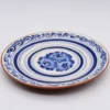 Assiette en terre cuite 23cm - Bleue