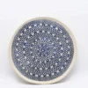 Assiette "Renda" bleue - 27cm